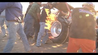 Close call at the Sand Drags in Glamis Sand Dunes Ca [upl. by Adneral]