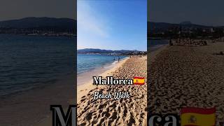 El más relajante Beach Walk de Mallorca🏖 playasdemallorca short [upl. by Wynne]