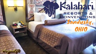 Kalahari Resorts amp Conventions Sandusky OHIO  Water Park Resorts  Arrival amp Room Tour [upl. by Simonsen]