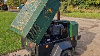 1997 Ingersoll Rand P101 Portable Compressor 23586 [upl. by Euginimod621]