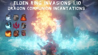 Elden Ring PvP Invasions 110  Dragon Communion Incantations ArcaneFaith Build [upl. by Hiett850]