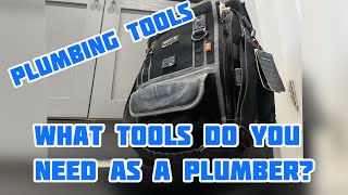 Plumbing Tools amp Review Plumbers Tool Bag And Musthaves [upl. by Lenroc]