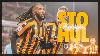 Stoke City 13 Hull City  Short Highlights  Sky Bet Championship [upl. by Wahl317]