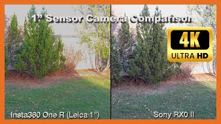 Sony RX0 II VS Insta360 One R 😊📷 actioncamera sony insta360 Sony RX0 II [upl. by Aillil]