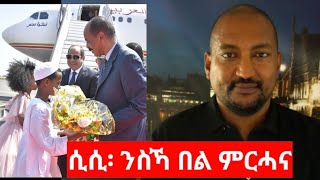 ዑደት ፕረሲደንት ኣልሲሲ ኣብ ኤርትራ Abdulfatah Al sisi visit to Eritrea [upl. by Trip]