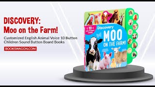 Discovery Moo on the farm Book for Kids  Play a Sound Book  Farm Animals [upl. by Serge]