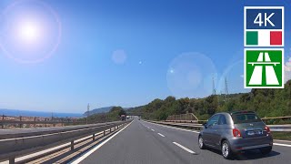 BEAUTIFUL LIGURIA Italy 🇮🇹 Driving the Italian Autostrada [upl. by Oremoh432]