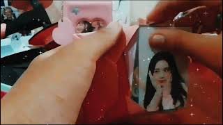 Packing photocards Blackpink photocard [upl. by Twelve]