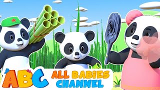 The PANDA FAMILY SONG  Kids Songs And More  All Babies Channel [upl. by Eirrotal]