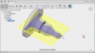 Fusion 360 CAM  Intro to Turning 03  Face Turning [upl. by Heathcote]