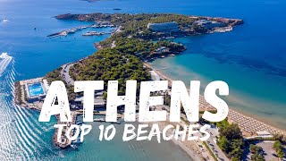 Top 10 Best Beaches in Athens Greece [upl. by Jazmin]