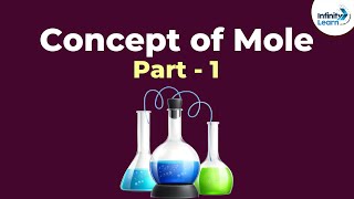 Concept of Mole  Part 1  Atoms and Molecules  Infinity Learn [upl. by Nitnert]