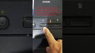 EPSON L1800 RED LIGHT BLINKING ERROR shorts trending viral technology [upl. by Eltsirk]