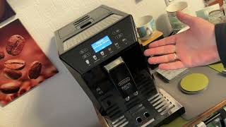 Kaffeevollautomat reset durchführen  Werkseinstellungen laden DeLonghi Eletta Evo ECAM 46860B [upl. by Lajib]