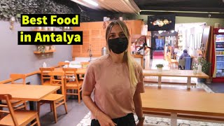 We Found The Best Food in Antalya Turkey [upl. by Bordie]