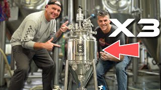 BrewBuilt X3 Conical Fermenter FIRST LOOK  MoreBeer [upl. by Leidag]