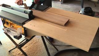 Dewalt Table Saw Outfeed Table instructions in description [upl. by Hajar]