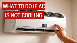 What To Do If AC Is Not Cooling  English [upl. by Liss]