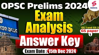 OPSC OAS Prelims Exam Analysis  OAS  OCS Exam Analysis  Difficulty Level OCS Paper Answer Key [upl. by Tilagram451]