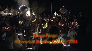 Bloco Fogo at Newick Bonfire Societys 2024 procession [upl. by Landre991]