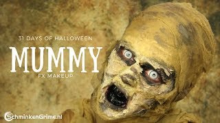 Mummy Makeup Tutorial  FX Makeup  31 days of Halloween [upl. by Caputo]