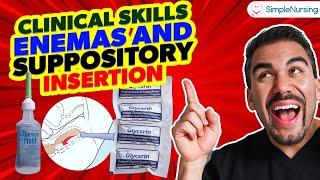 Vital Nursing Skill Demonstration FleetSoap Enemas and Suppository Administration [upl. by Collette]