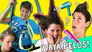 💇🏻 ¡¡Concurso de PELUQUERÍA con la ASPIRADORA 🤦🏻‍♀️ ¿Quién es el MEJOR PELUQUERO [upl. by Madelle622]