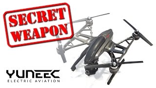 Yuneec CEO Reveals Secret Weapon for Typhoon 4K Quadcopter [upl. by Hilly]