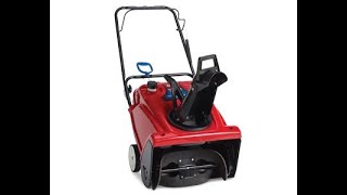 Toro snowblower Power Clear 518 ZR review [upl. by Amadas]