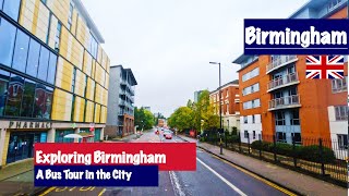 Bus Ride from Ernest Street to Winson Green in Birmingham England  4K [upl. by Ereveniug672]