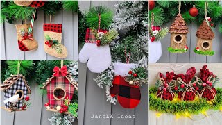 5 Ideas Para Hacer Tus Ornamentos Navideños Para el ÁRBOL DE NAVIDAD 2021  Adornos Navideños 🎄 [upl. by Qerat]