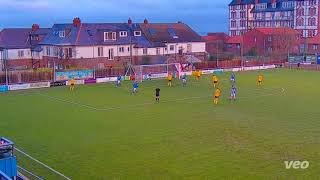 Whitby Town 1 Workington 1  Pitching In NPL Highlights [upl. by Sinnej646]