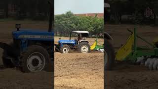 New Holland 5630 4x4 Harrow powerful tractor 💪🚜💯🚜 [upl. by Anna216]