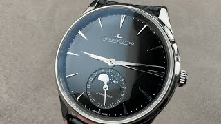 JaegerLeCoultre Master Ultra Thin Moonphase Q1368471 JaegerLeCoultre Watch Review [upl. by Daly]