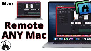 Remote Desktop Mac  Screen Share Mac from ANYWHERE [upl. by Eeluj]