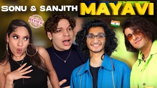 EXQUISITE INDIAN MUSIC Waleska amp Efra react to Mayavi  Sonu Nigam  Sanjith Hegde [upl. by Lianna]