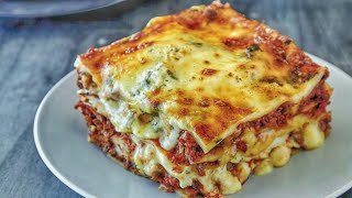 Lasagne italienne recette originale une vrai tuerie 😍 [upl. by Eesdnyl]