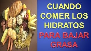 Alimentos Con Carbohidratos En Una Dieta Para Quemar Grasa [upl. by Eitsirc702]