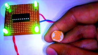 Easy LDR Circuit Designed using ULN2803 [upl. by Delsman]