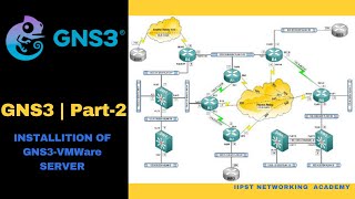 GNS3 Installation  VM Server Installation  GNS3  Part2  IPST  Free [upl. by Sammons]