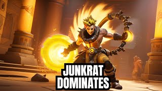 Junkrat Overwatch POTG Explosive Play of the Game [upl. by Torruella]