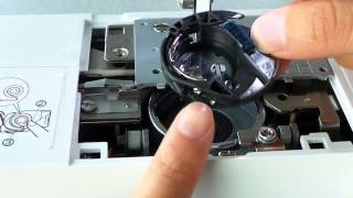 Automatic needle threader on Brother sewing machine [upl. by Airotnes220]