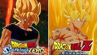 Dragon Ball  Kakarot vs Sparking Zero  Graphics Comparison  Frieza Saga  4K 60FPS [upl. by Lladnew]