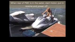 Poly Lift Dual PWC Platform jetski lift [upl. by Toscano]