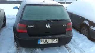 Cold Start 165C23F Golf Mk4 19 TDI 110kw150ps diesel 2015 [upl. by Macilroy]