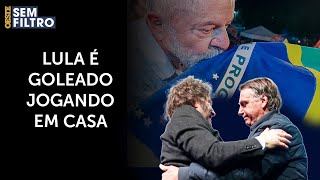 Milei compartilha publicação crítica a Lula e exalta Bolsonaro [upl. by Deroo]