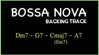 BOSSA NOVA2516 Backing track in C Major [upl. by Gunther573]