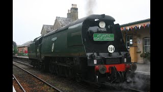 WATERCRESS LINE AUTUMN STEAM GALA 6th102024 A VIDEO DIARY [upl. by Imalda]