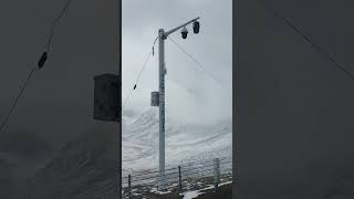 Khunjerab Pass 4693m the highest border in the world [upl. by Haveman]