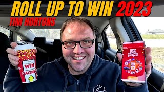 How to Roll Up The Rim Digitally at Tim Hortons 2023 [upl. by Selinski]